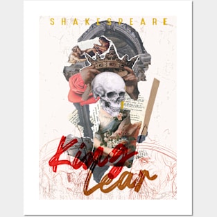 Shakespeare King Lear Posters and Art